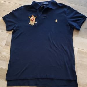 Mens Ralph Lauren polo navy blue
